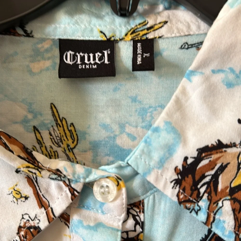 Cruel Girl Western Shirt - Picture 2 of 5